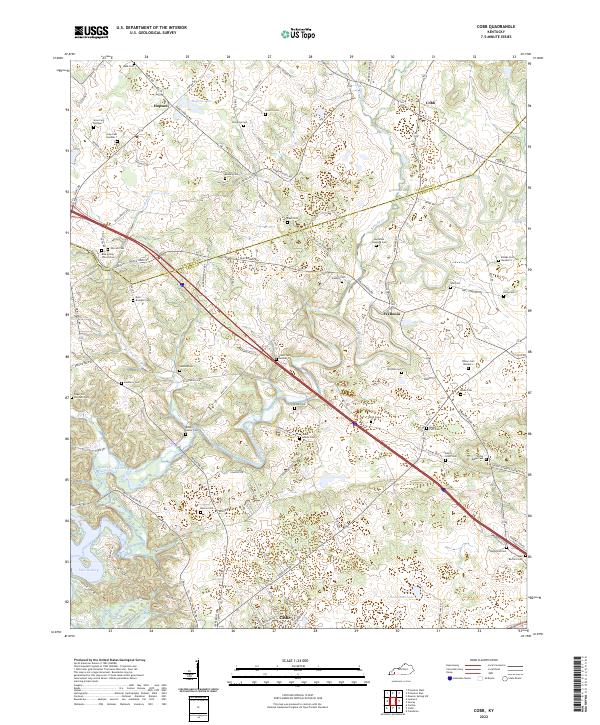 USGS Topographic Map – Cobb