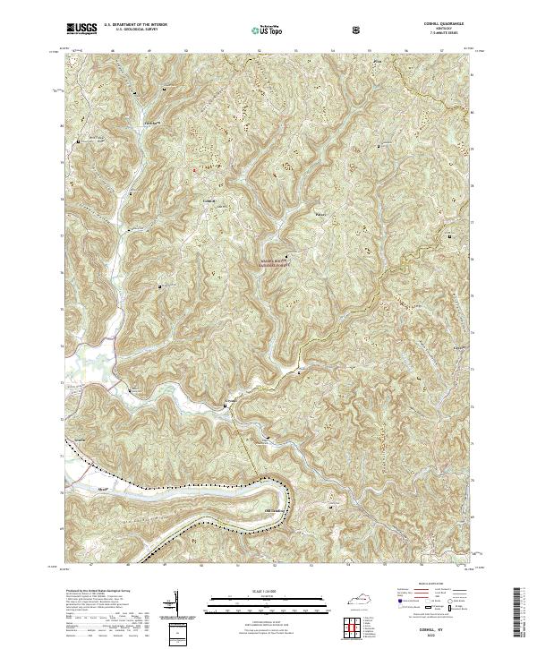 USGS Topographic Map – Cobhill