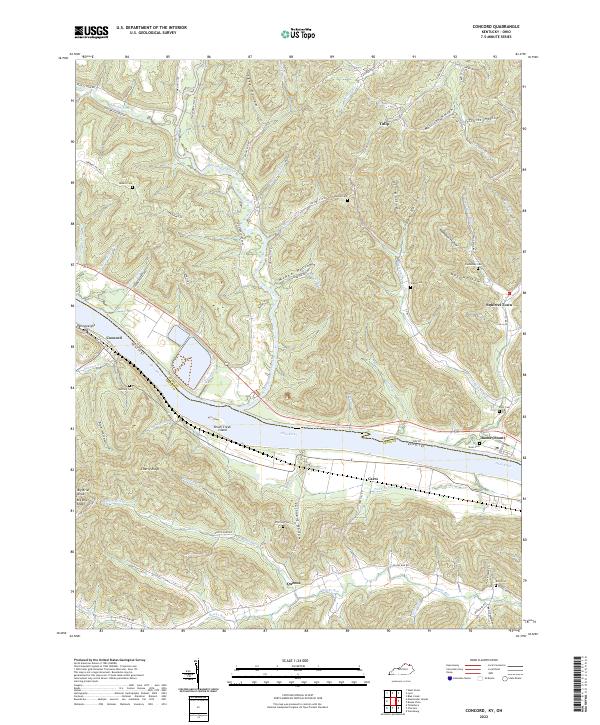 USGS Topographic Map – Concord