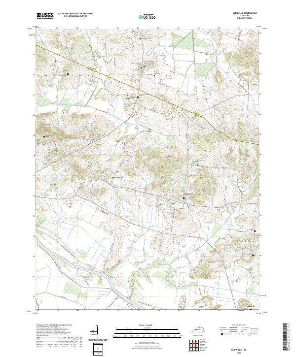 USGS Topographic Map – Glenville