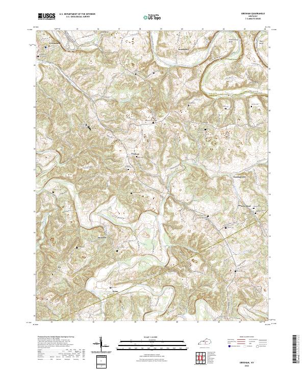 USGS Topographic Map – Gresham