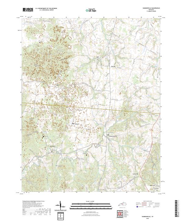 USGS Topographic Map – Hammonville