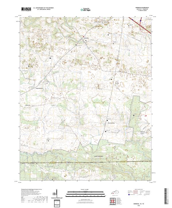 USGS Topographic Map – Herndon