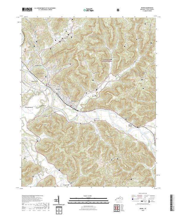 USGS Topographic Map – Irvine