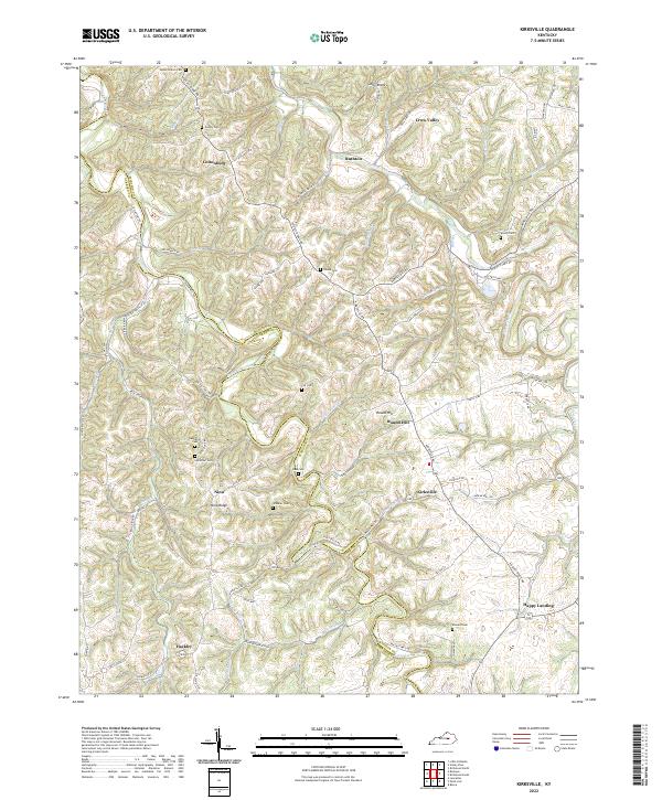 USGS Topographic Map – Kirksville