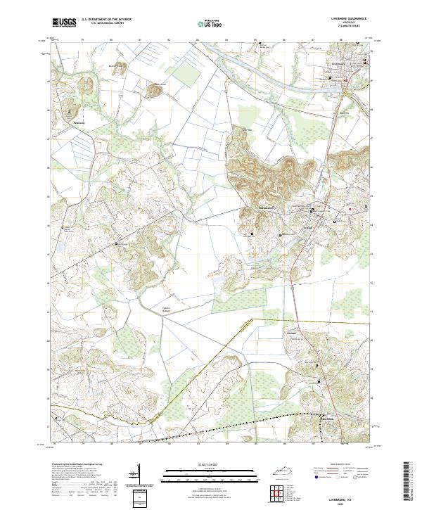 USGS Topographic Map – Livermore
