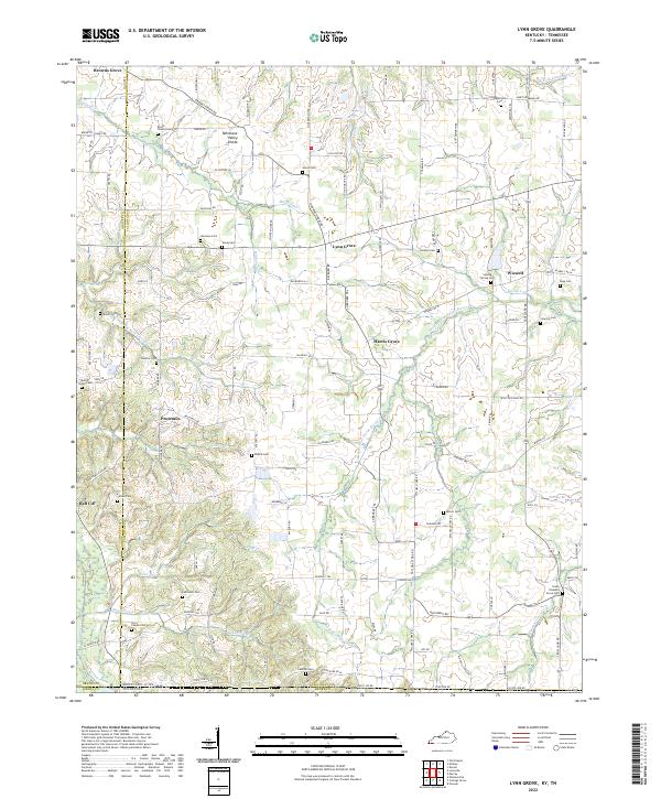 USGS Topographic Map – Lynn Grove