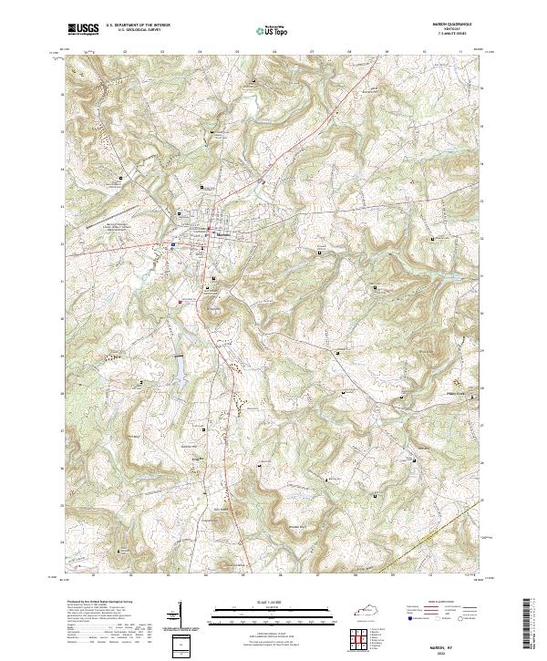 USGS Topographic Map – Marion