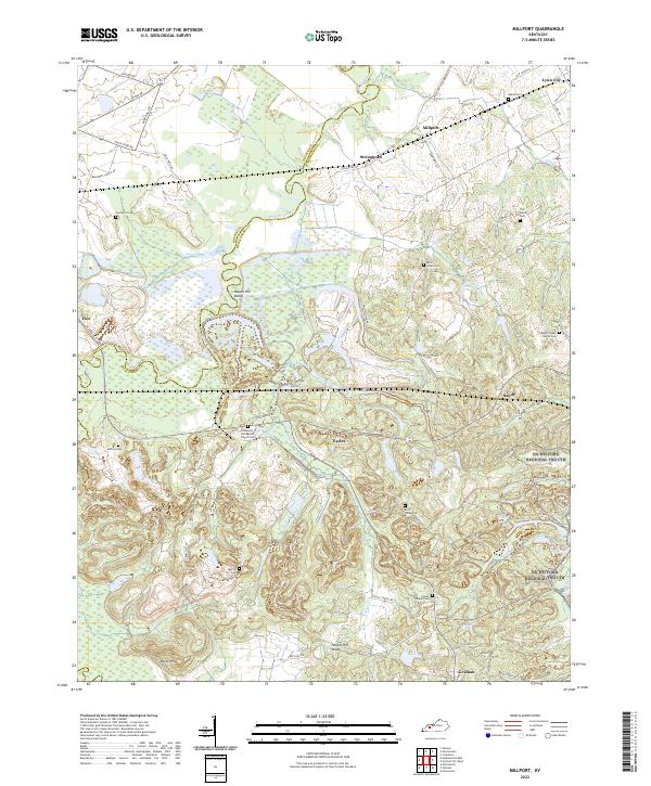USGS Topographic Map – Millport