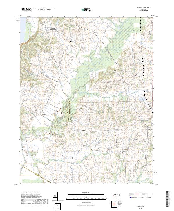 USGS Topographic Map – Oakton