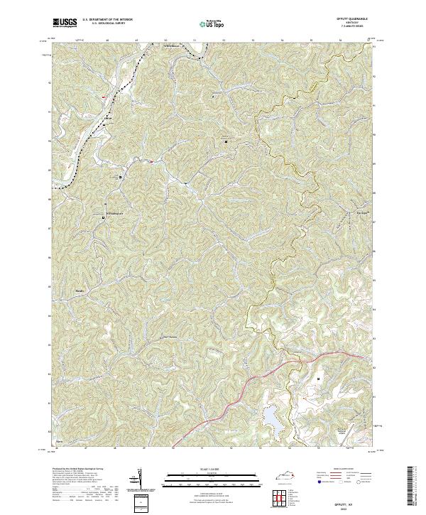 USGS Topographic Map – Offutt