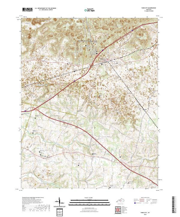 USGS Topographic Map – Park City