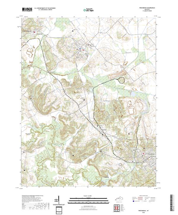 USGS Topographic Map – Providence