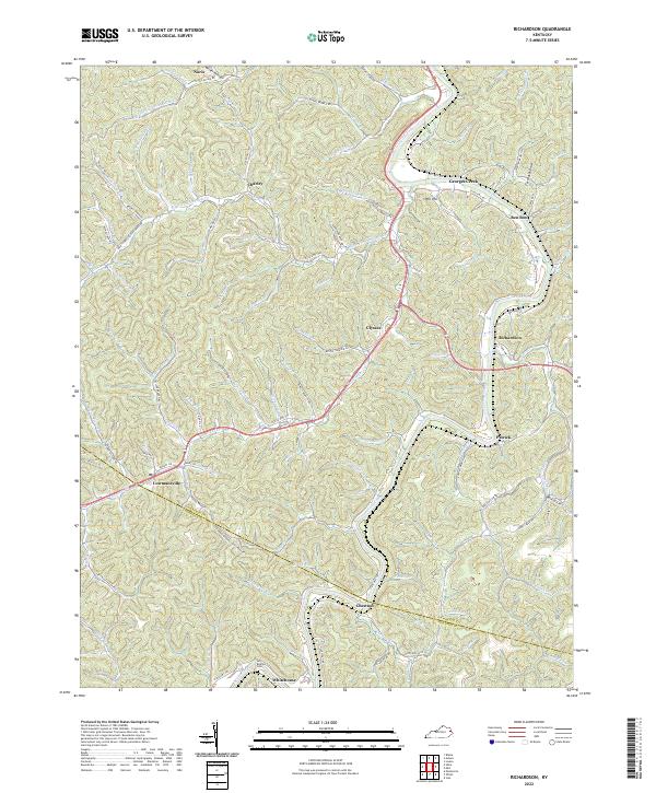 USGS Topographic Map – Richardson