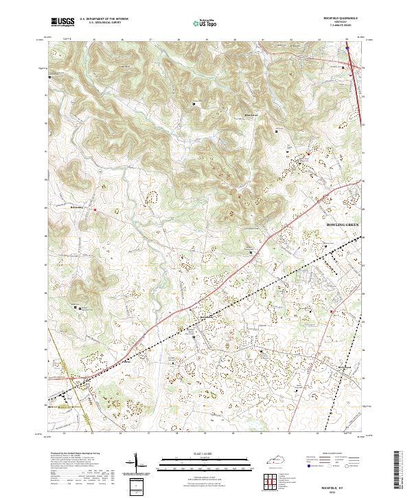 USGS Topographic Map – Rockfield