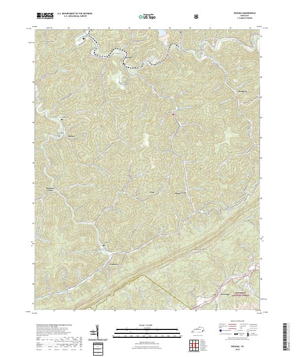 USGS Topographic Map – Roxana