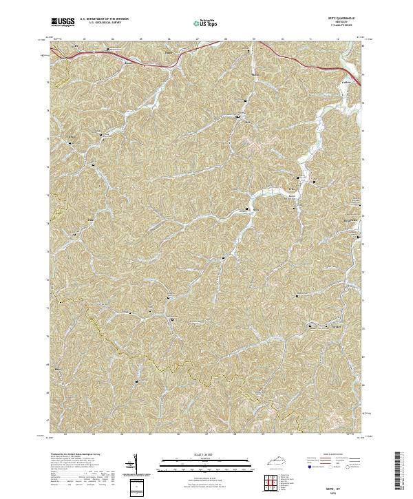USGS Topographic Map – Seitz