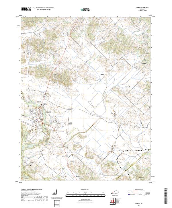 USGS Topographic Map – Sturgis