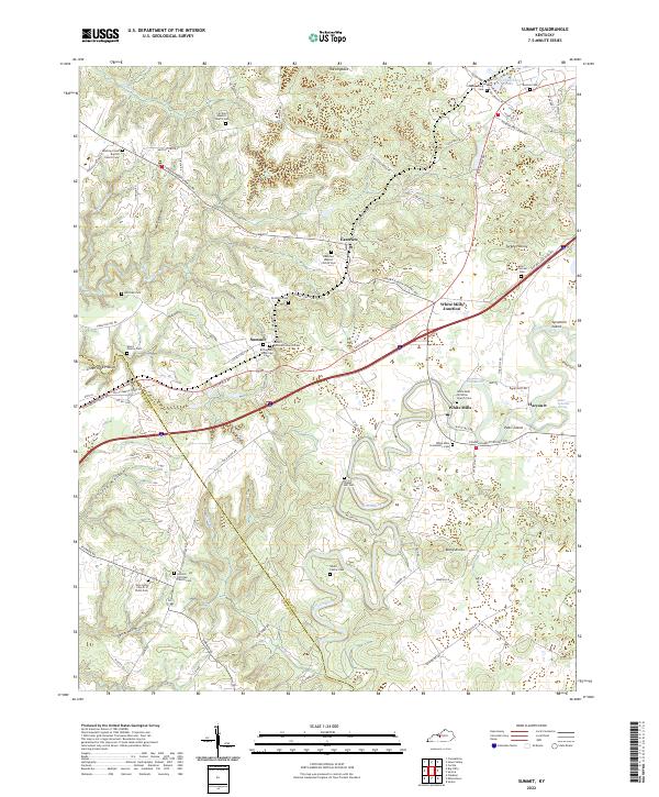 USGS Topographic Map – Summit