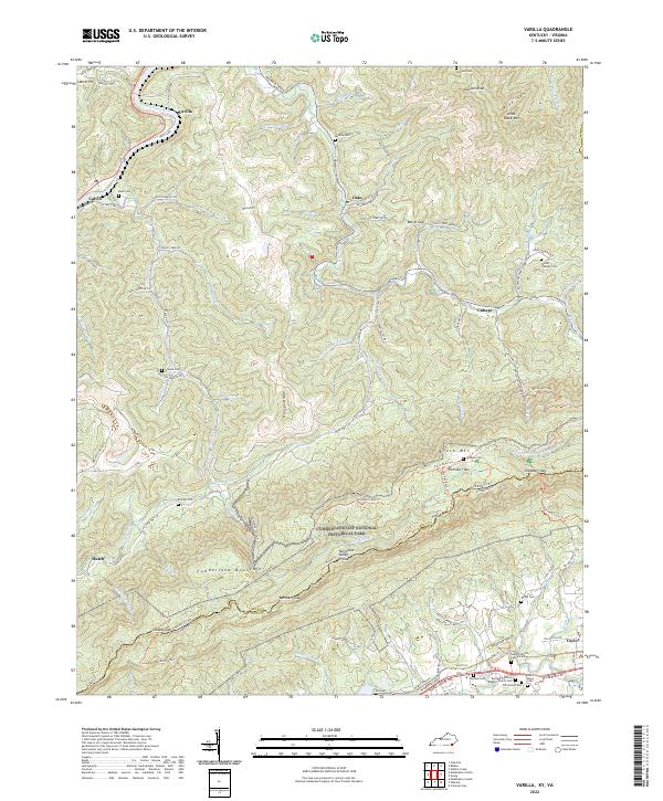 USGS Topographic Map – Varilla