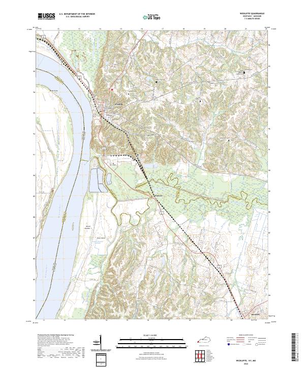 USGS Topographic Map – Wickliffe