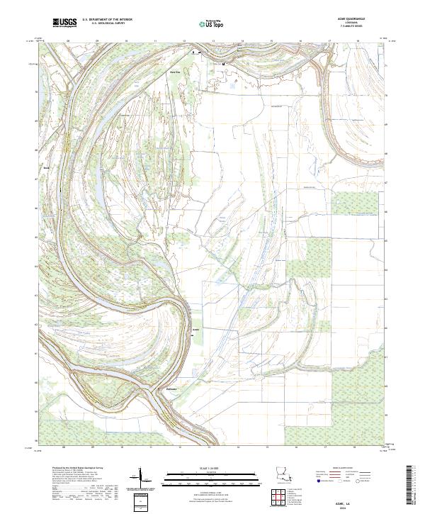 USGS Topographic Map – Acme