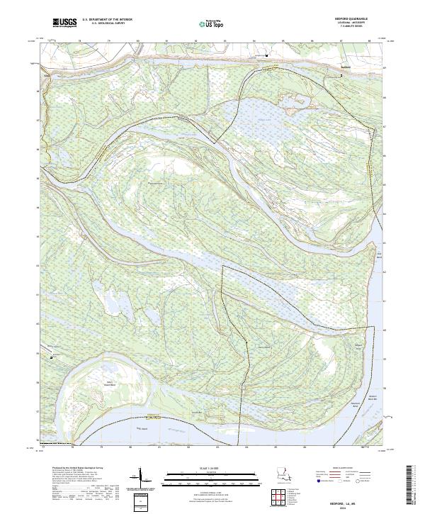 USGS Topographic Map – Bedford