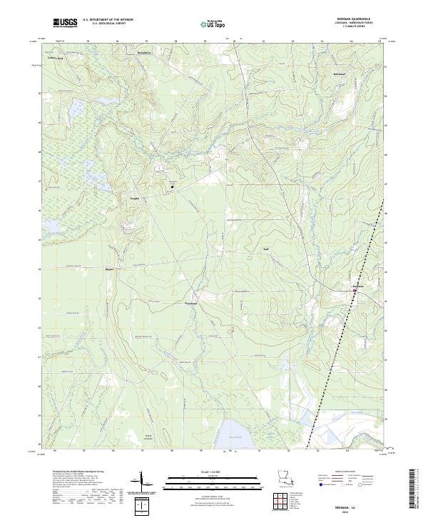 USGS Topographic Map – Beekman