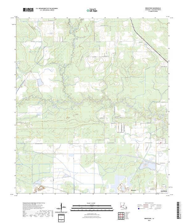 USGS Topographic Map – Brimstone