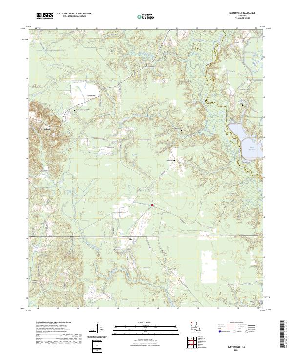 USGS Topographic Map – Carterville