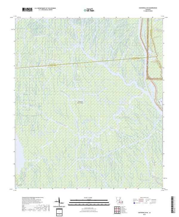 USGS Topographic Map – Centerville NE