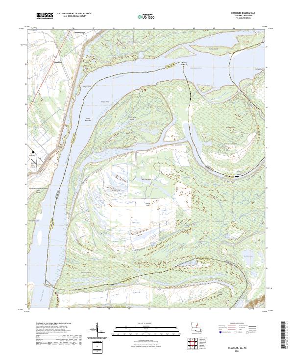 USGS Topographic Map – Chamblee
