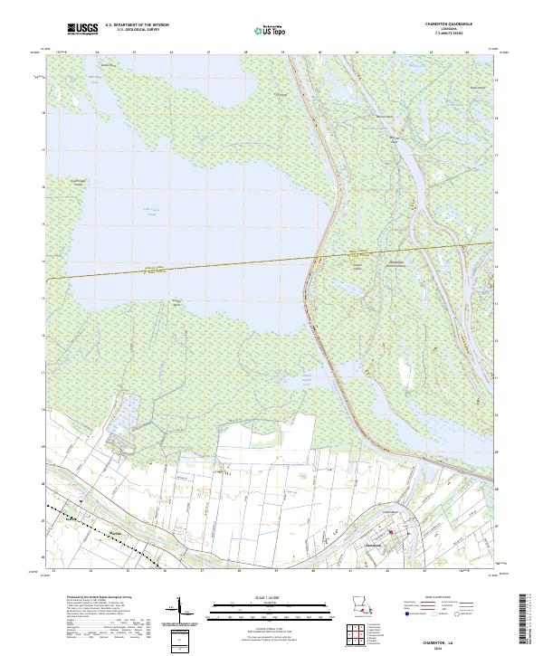 USGS Topographic Map – Charenton