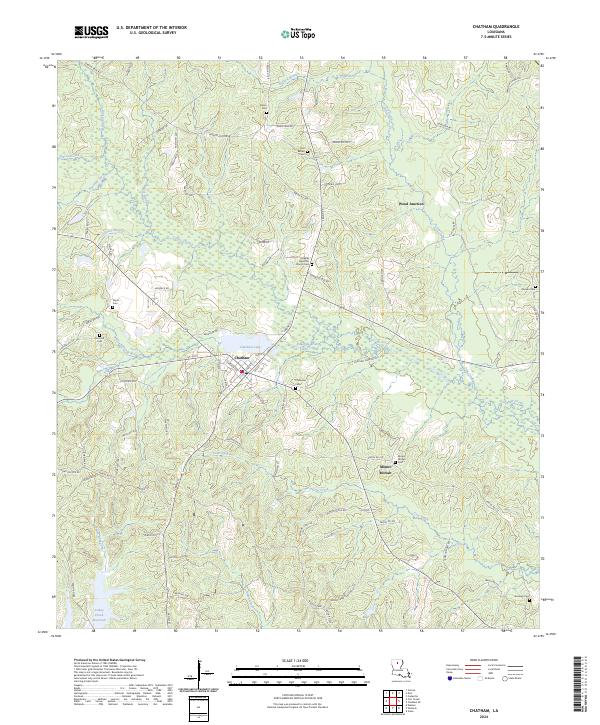 USGS Topographic Map – Chatham