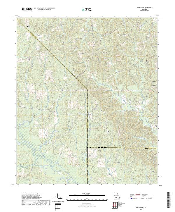 USGS Topographic Map – Chatham SE