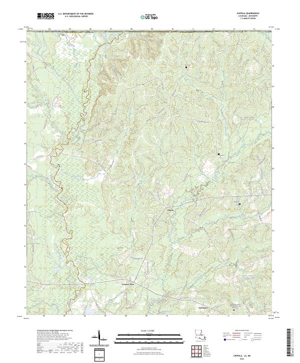 USGS Topographic Map – Chipola
