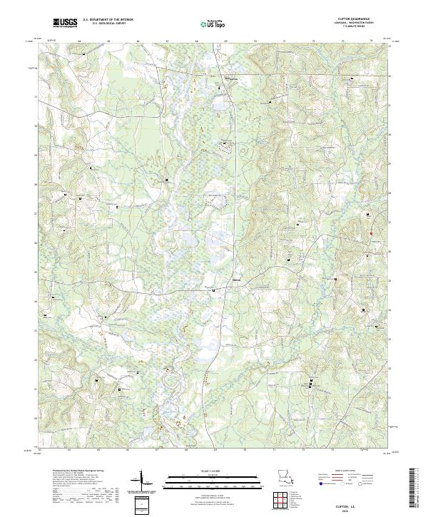 USGS Topographic Map – Clifton