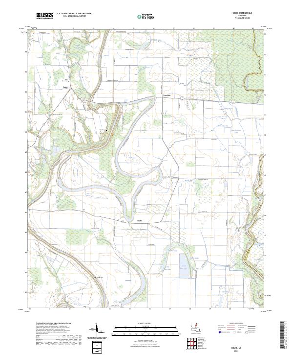 USGS Topographic Map – Como