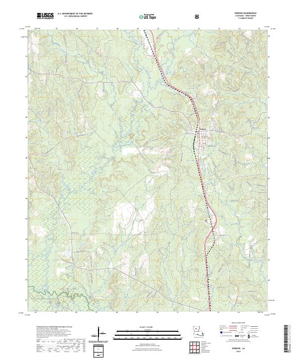 USGS Topographic Map – Dodson