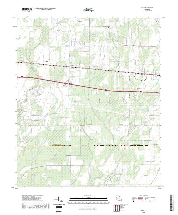USGS Topographic Map – Dunn
