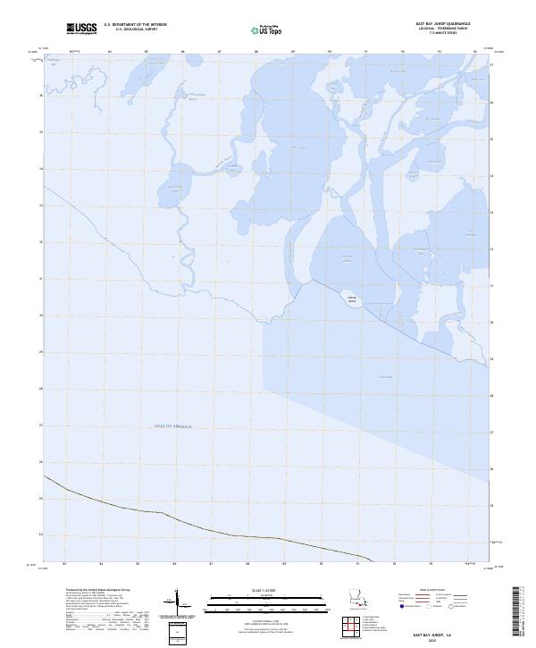 USGS Topographic Map – East Bay Junop