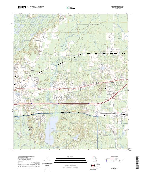 USGS Topographic Map – Eastwood