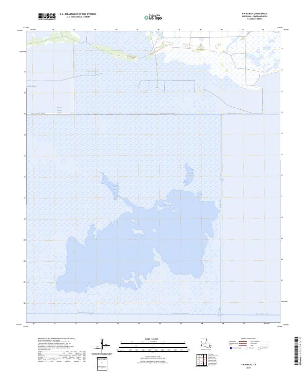 USGS Topographic Map – F-R Ranch