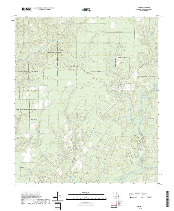 USGS Topographic Map – Fields