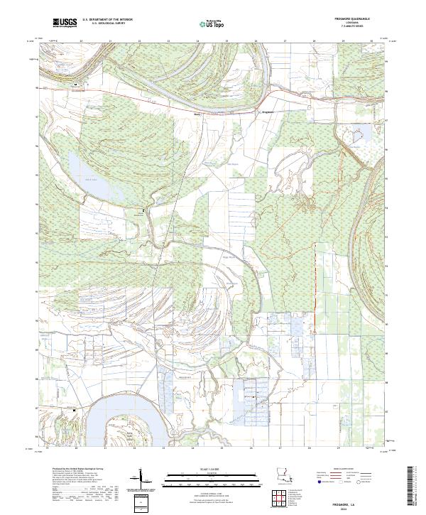 USGS Topographic Map – Frogmore
