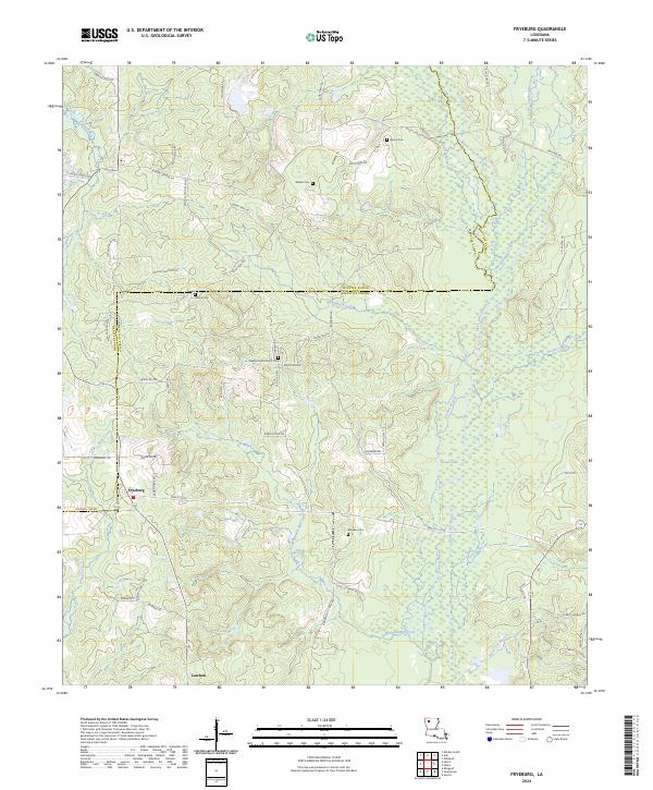 USGS Topographic Map – Fryeburg
