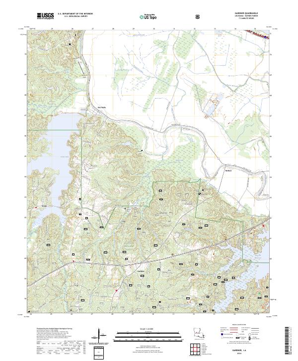 USGS Topographic Map – Gardner