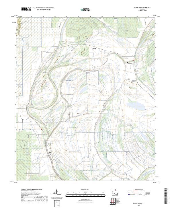 USGS Topographic Map – Gretna Green
