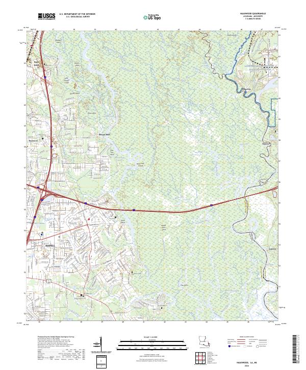 USGS Topographic Map – Haaswood
