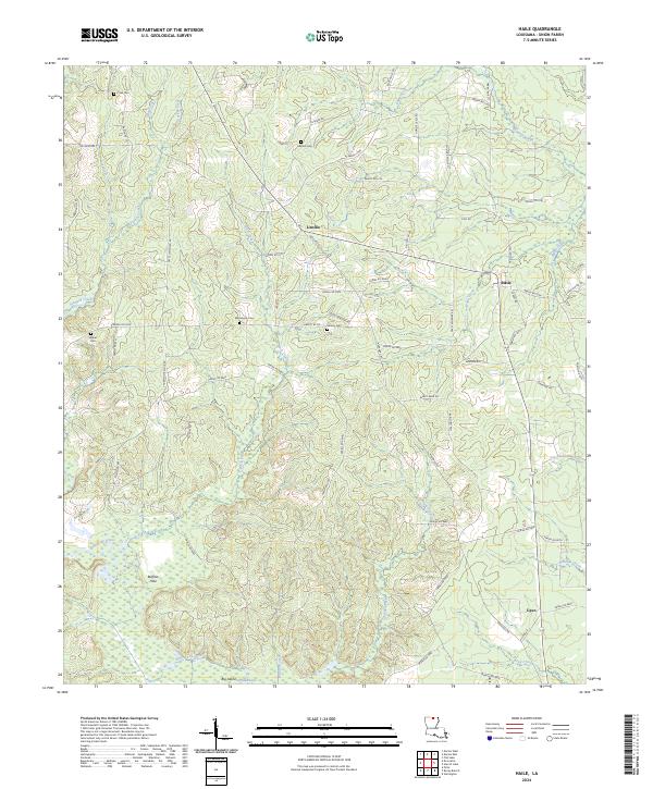 USGS Topographic Map – Haile